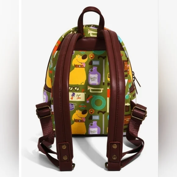 🎉❗️SALE❗️🎉 Loungefly Disney Pixar Up Dug & Knick-Knacks Mini Backpack - Picture 3 of 5